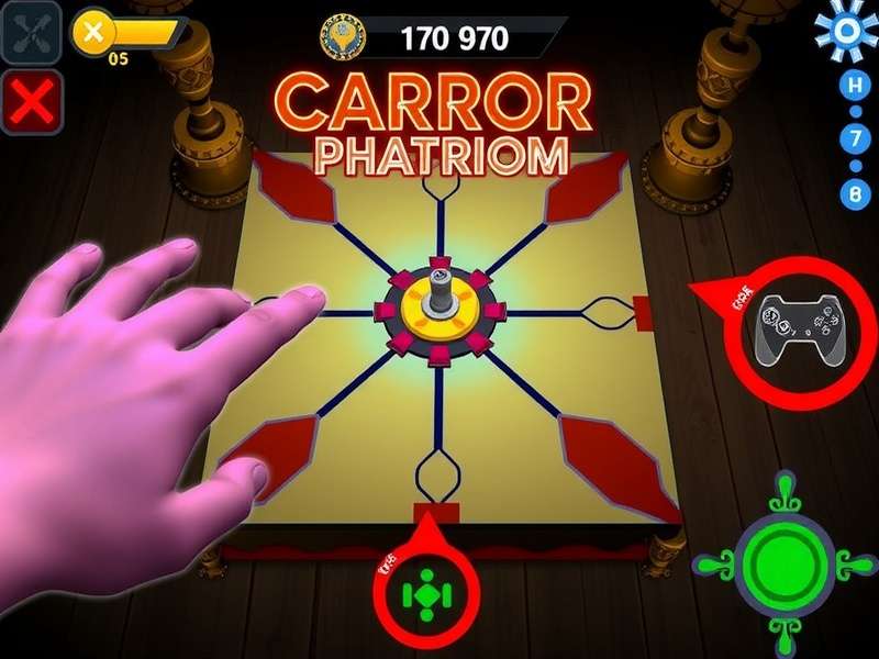 Carrom Turbo Phantom gameplay screenshot